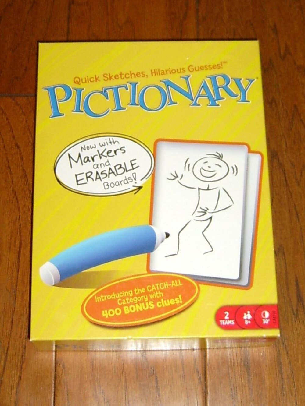 Mattel Pictionary Board Game, NEW IN BOX